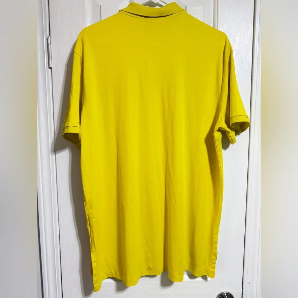 POLO Ralph Lauren bright yellow pima soft touch cotton polo shirt men’s XL